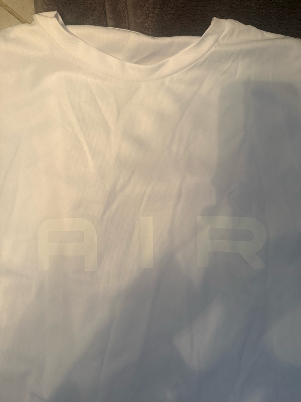 White 'AIR' Short-Sleeve Crewneck T-Shirt - Picture 2 of 2
